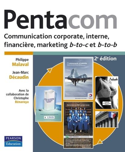 Pentacom 2e édition + eText : Communication corporate, interne, financière, marketing b-to-c et b-to-b